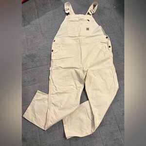 Carhartt Women’s Cream Overalls